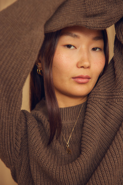 Chocolate Vegan Sweater - ARCHIVE SALE
