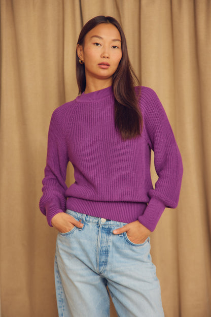 Plum Vegan Sweater - ARCHIVE SALE