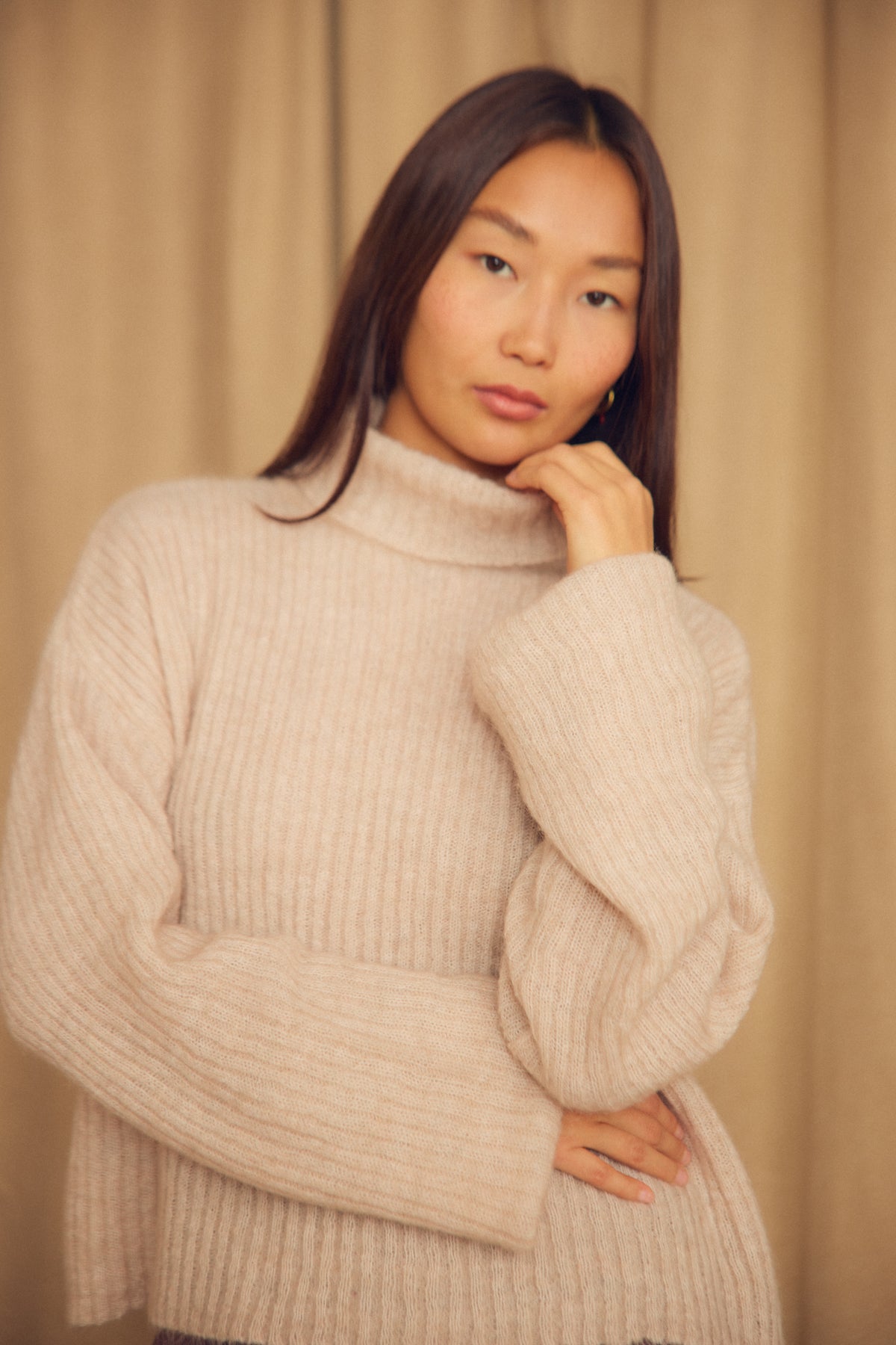 Ecru Wool Sweater - ARCHIVE SALE