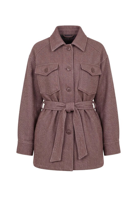 Cocoa Organic Cotton Shacket